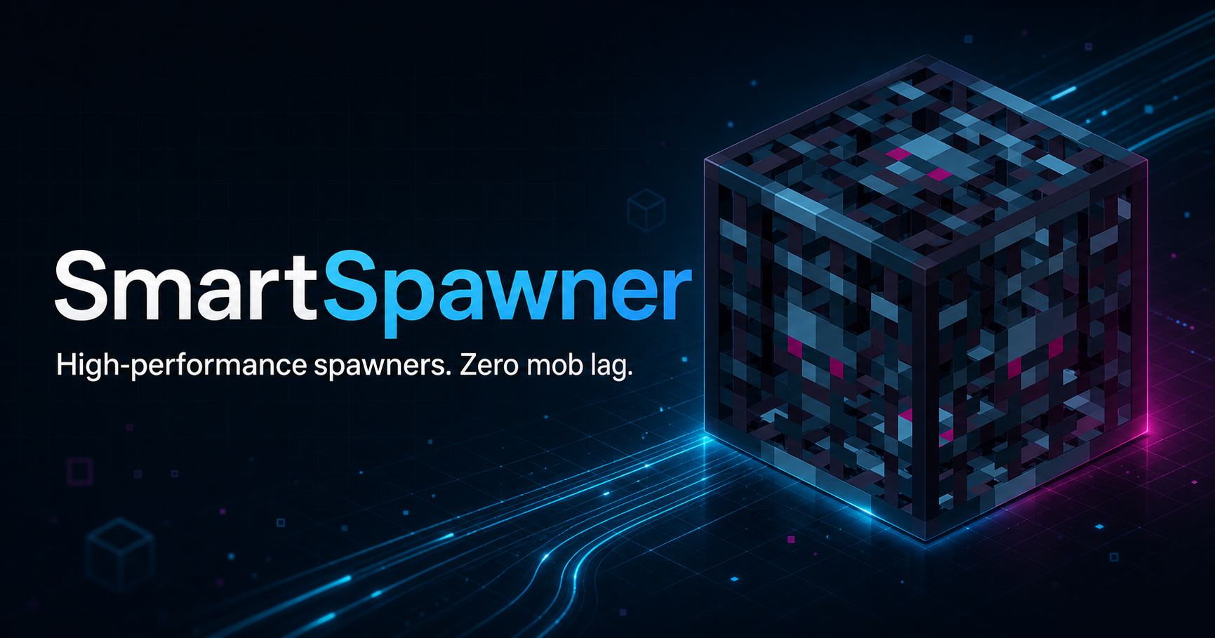 SmartSpawner — Spawner hiệu năng cao, không còn lag mob